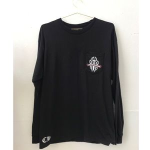 Chrome Hearts Men’s Long Sleeve Pocket Tee XL 🖤